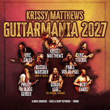 Krissy Matthews Guitarmania 2027 24.04.2027 GEWERKSCHAFTSHAUS HSD